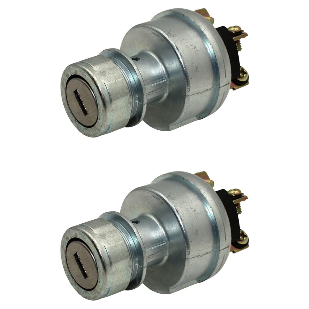 2pk Ignition Key Starter Switch With Key Fits CAT Fits Caterpillar 9G7641 9G-764
