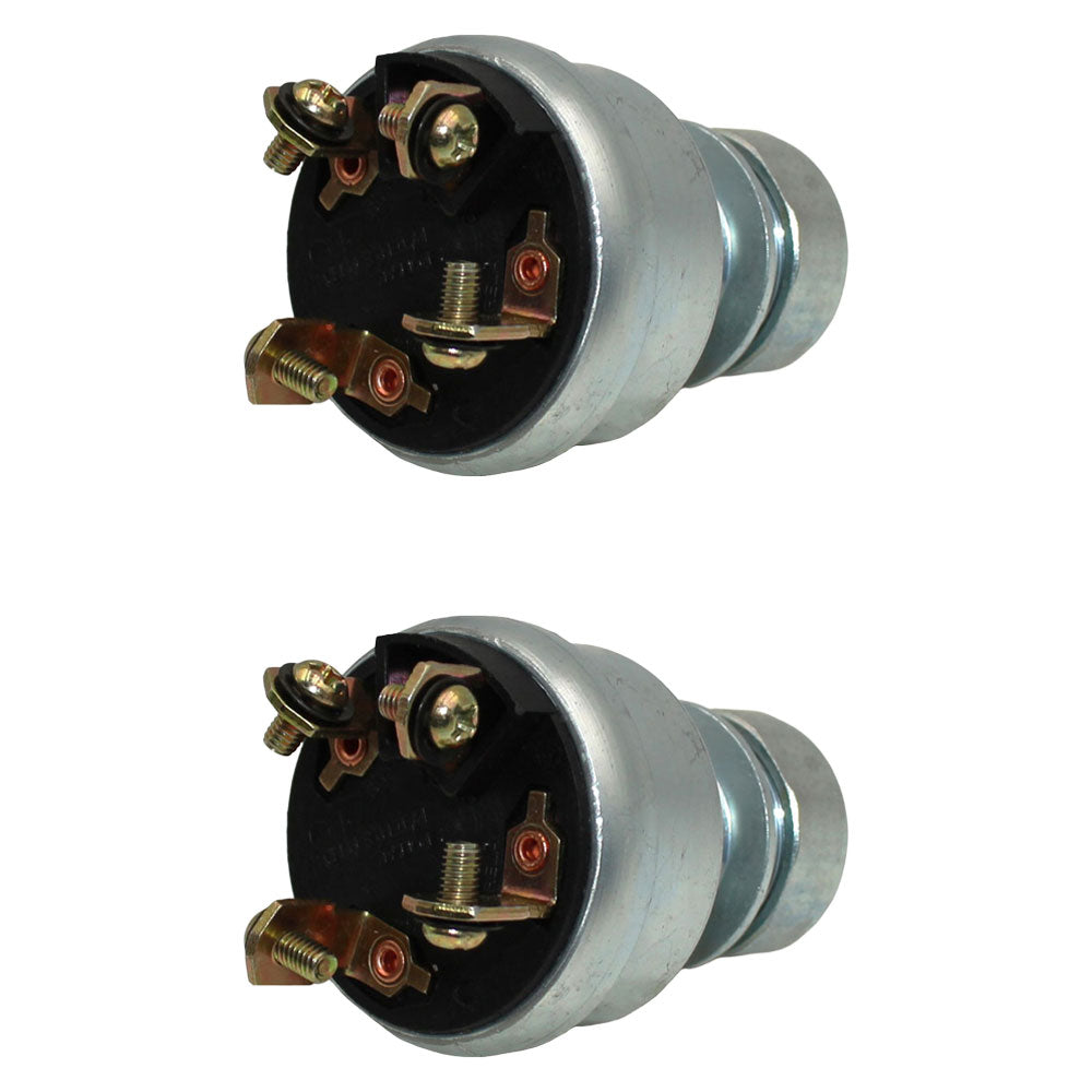 Qty 2: Ignition Key Switch w/ 2 Keys Fits Caterpillar Replaces 095-9269