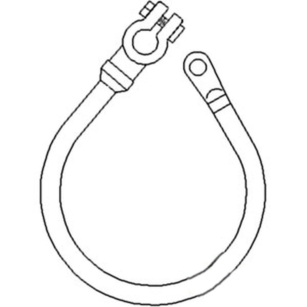 Battery to Starter Cable Fits Case Replaces 180166M1