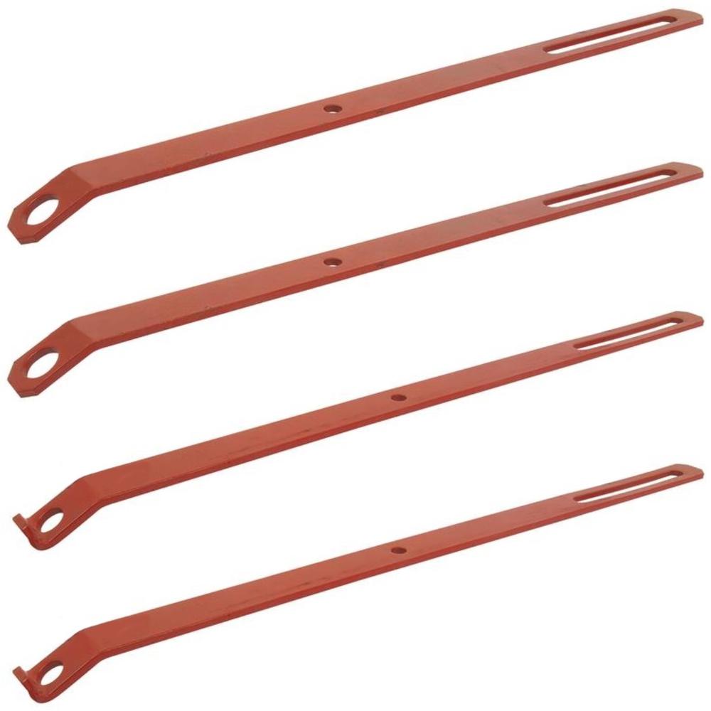 Qty 2: Upper & Lower Stay Strap Set Fits Ford/New Holland Replaces 9N5375