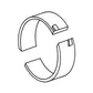 Connecting Rod Bearing (.020") Fits Ford/New Holland Replaces 9N6211G