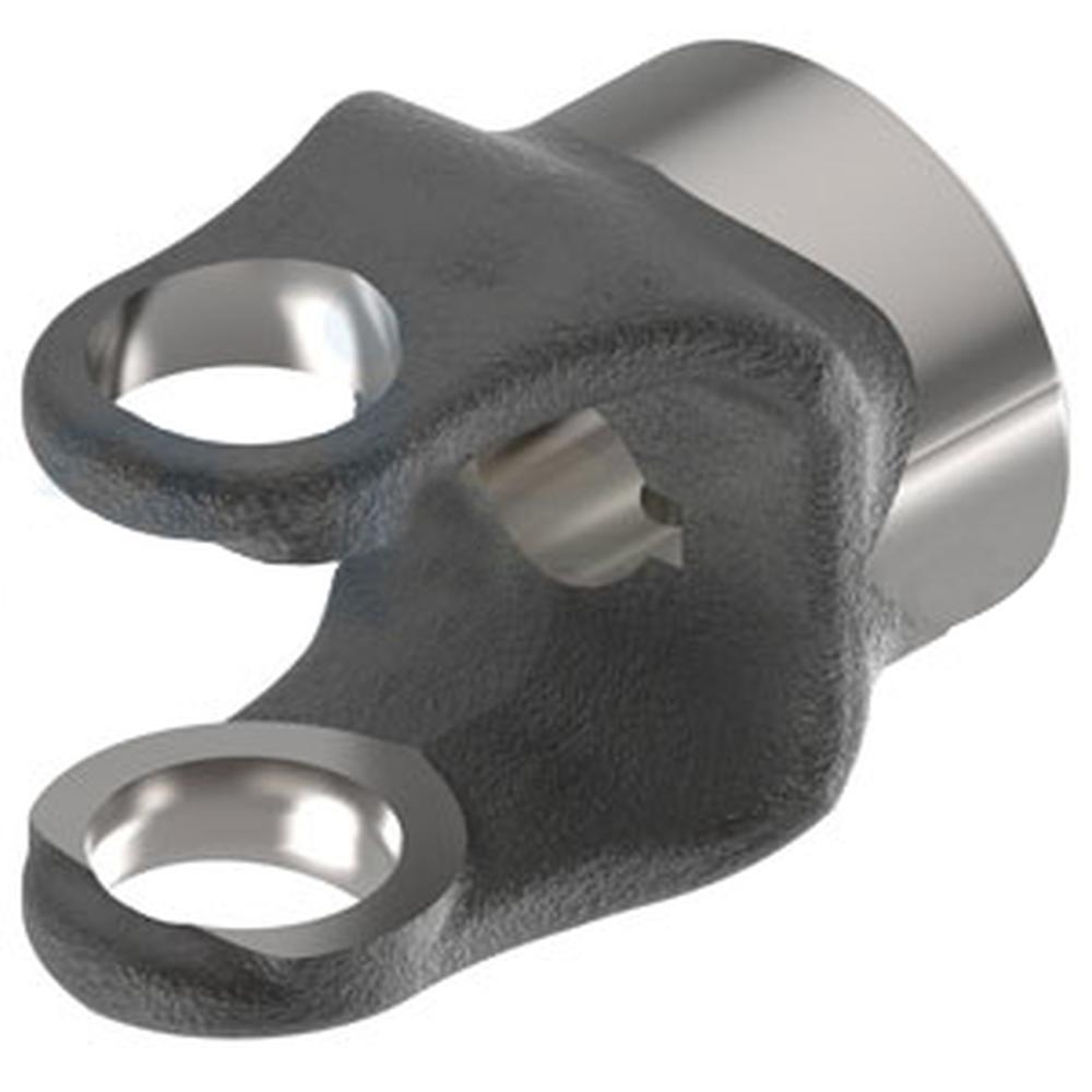 A-10001-1056-AI Implement Yoke, 3/4" Round Bore, 1/4" Keyway, W/ Set Screw