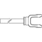 A-10003531-AI Yoke & Shaft Assembly 1 3/16"  Square Shaft