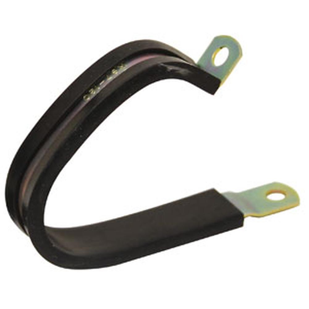 A-110-539-AI Rubber Covered Double Hose Clamp