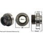 A-1200KRR-P-AI Bearing, Ball; Cylindrical W/ Collar, Non-Relubricatable