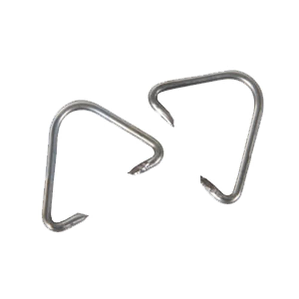 A-1701399-AI #3 Galvanized Round Hook with pins