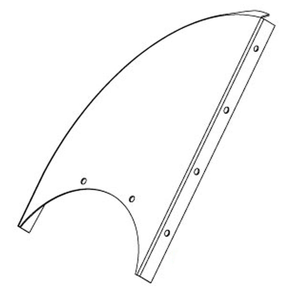 189456A1 Plate, Grain Elevator Head, Inclined, LH Front