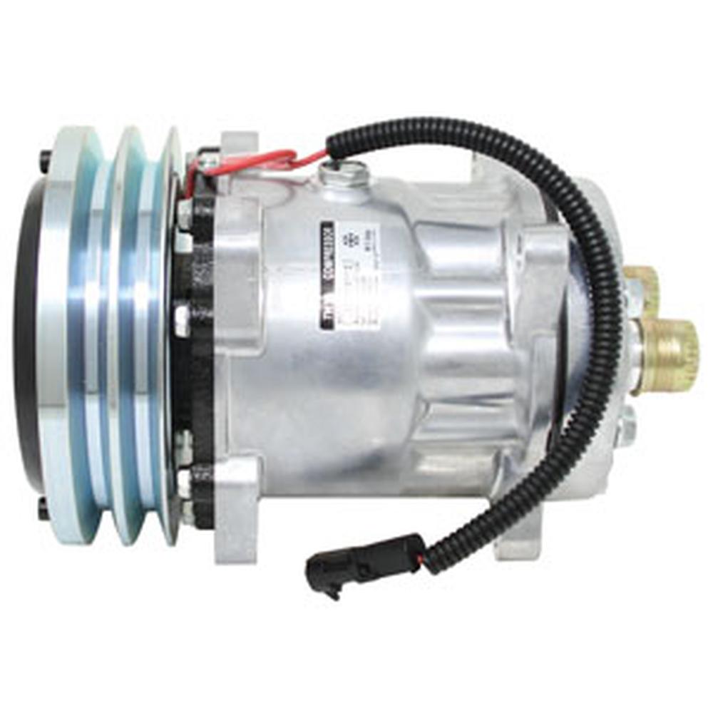 A-1977959C1-AI Compressor, New, Sanden Style w/ Clutch (4478)