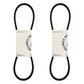 Qty 2: Fan, Drive Belts Fits Universal Products Replaces 23058