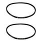 Two Aftermarket 1J730-97010 Fan Drive Belts Fits Kubota Tractors SSV75 +