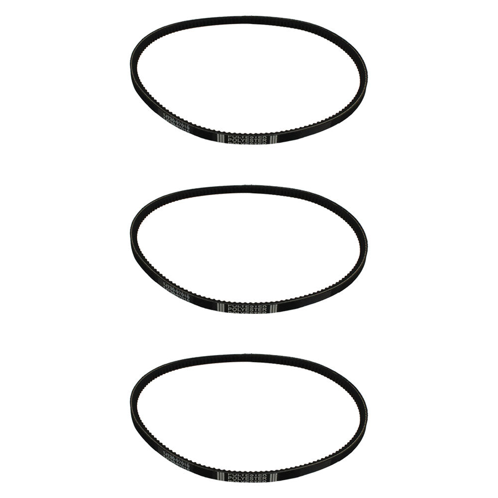 Set of THREE New Aftermarket AX35 Cogged 1/2" x 37" Belts Fits Kubota