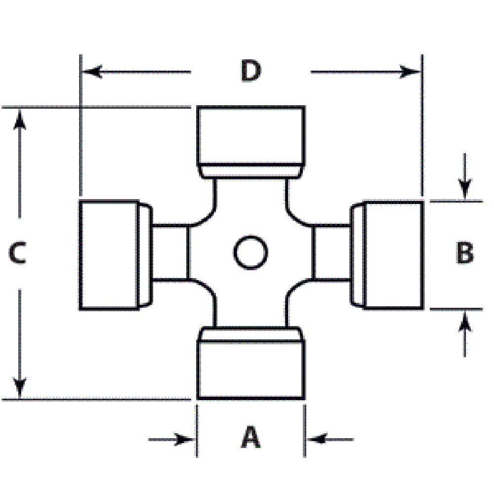 A-201-8692-AI - Cross & Bearing Kit (Extended Lube)