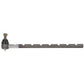 A-22513-AI Tie rod, long notched w/ seal & stud nut