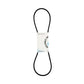 3L450 One New 3/8" X 45" Polyester Cord 3L-Section Wrapped Fractional V-Belt