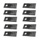 Qty 10: Disc Mower Blade - RH Fits Fort Replaces 40490005