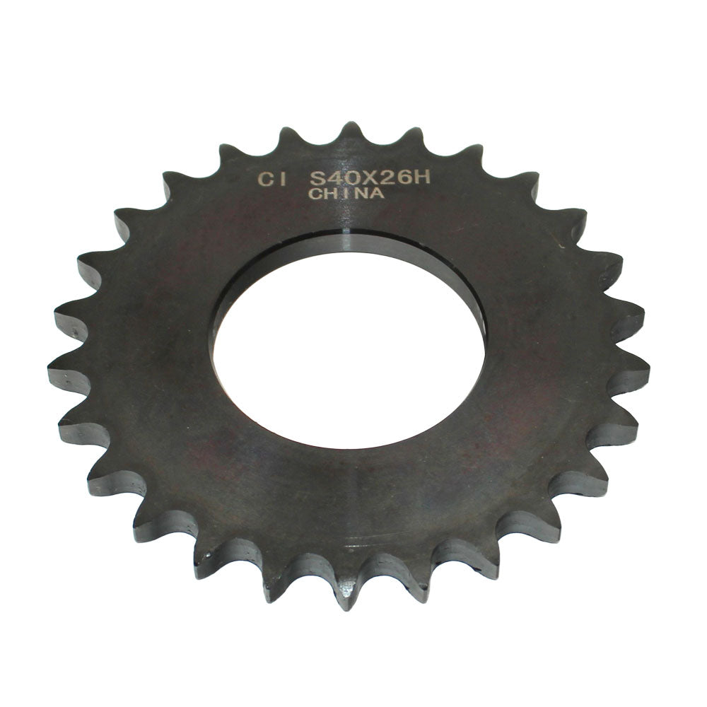Weld On Sprocket for #40 Roll Chain 40X26 Used On X Series Weld On Hubs 26 Teeth