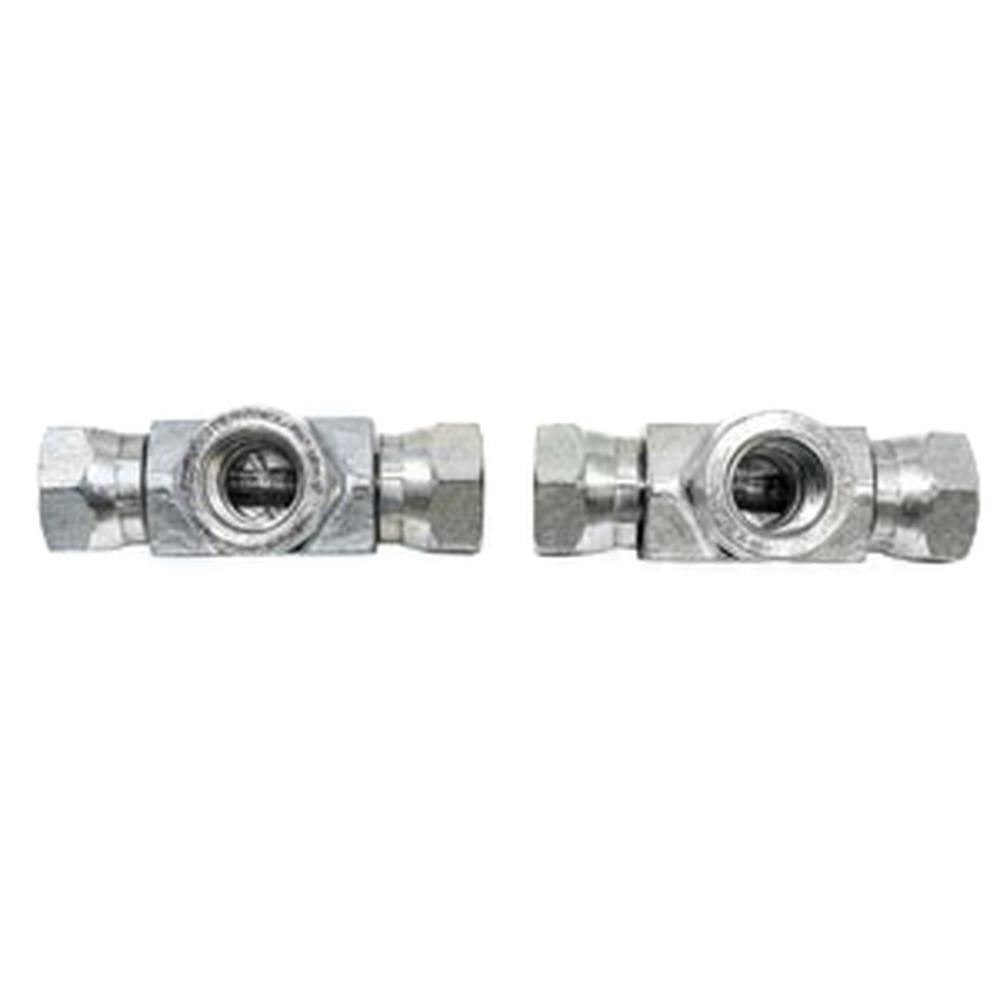 A-43B29-AI Female NPSM Swivel to Female NPSM Swivel X Female NPT Adapter (2 pk)
