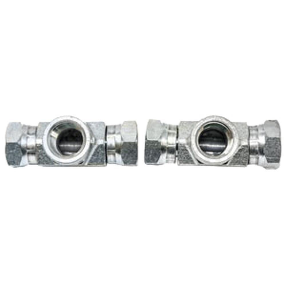 A-43B32-AI Female NPSM Swivel to Female NPSM Swivel X Female NPT Adapter