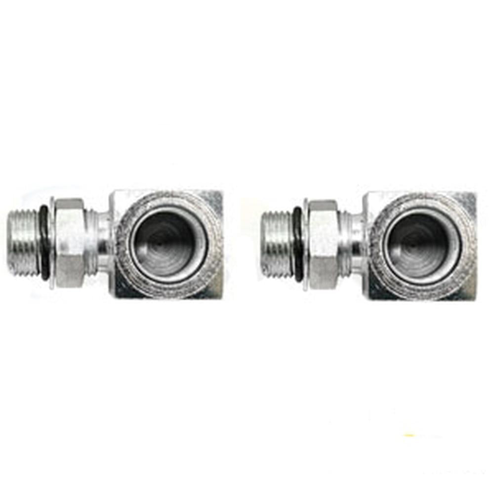A-43B45-AI 90ï¿½ Female ORB X Male ORB Adapter