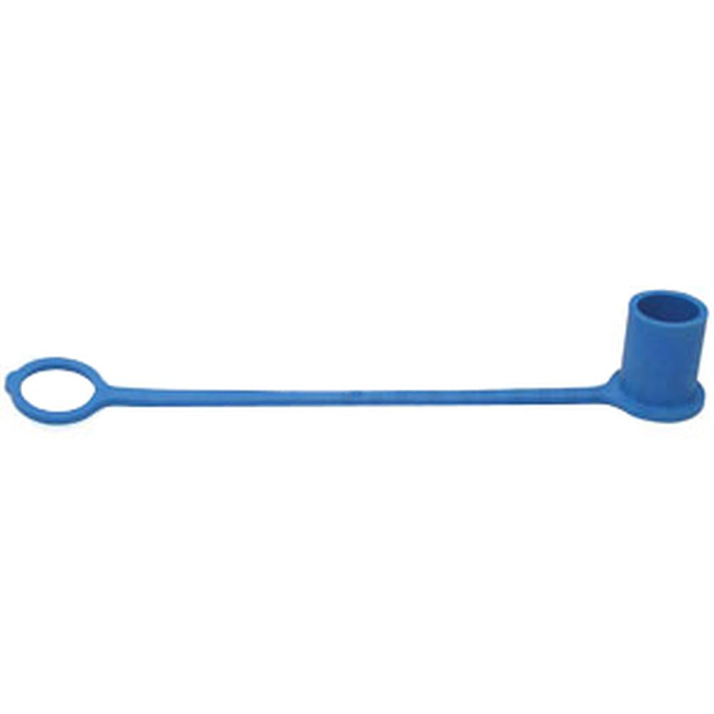 5209-4M-BU-P Set of 10 Blue Dust Caps 1/2"