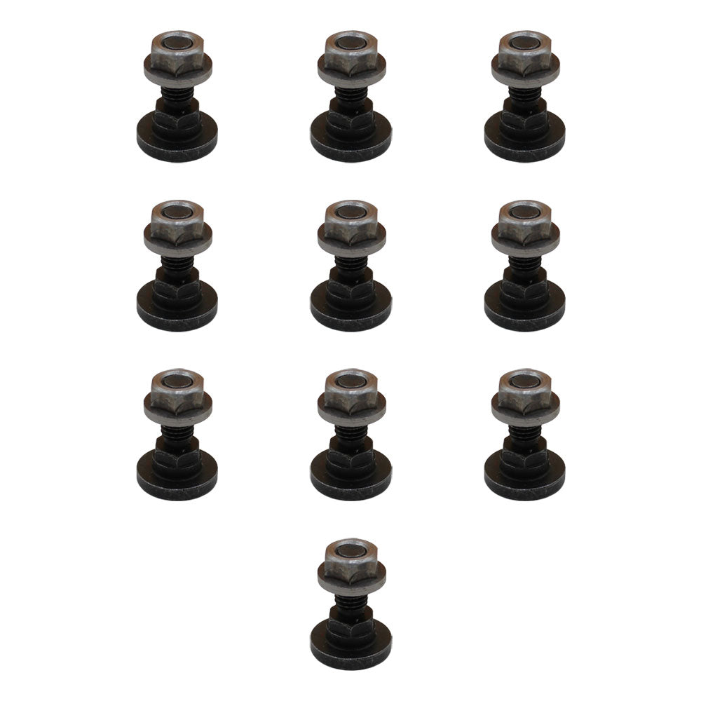 Disc Mower Blade Bolt Kit (10 Pack) Fits Ford/New Holland Replaces 697552