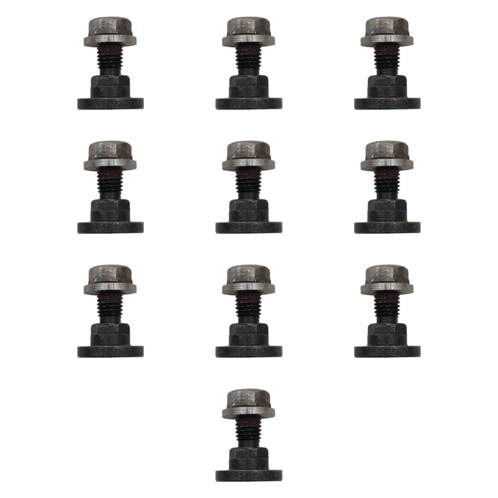 Disc Mower Blade Bolt Kit (10 Pack) Fits Ford/New Holland Replaces 697552
