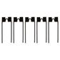 Qty 5: Baler Teeth Fits Massey Ferguson Replaces 585136M1
