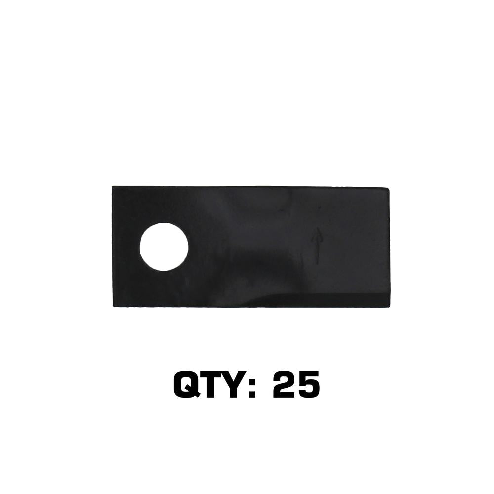Left Hand Disc Mower Blade (25 Pack) Fits Massey Ferguson Replaces 700712889