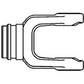 A-702-3500-AI Tube Weld Yoke (w/ Bearing Groove)