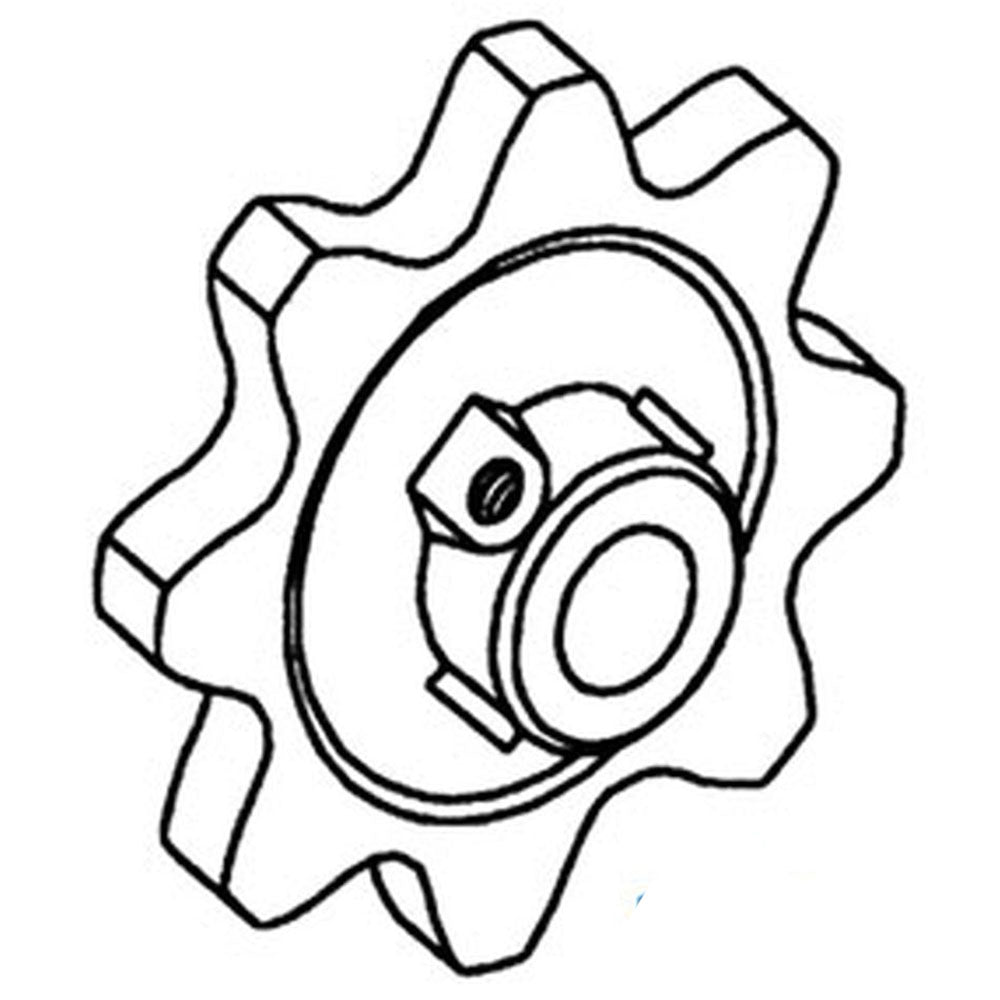 71132829 SPROCKET 8 TOOTH