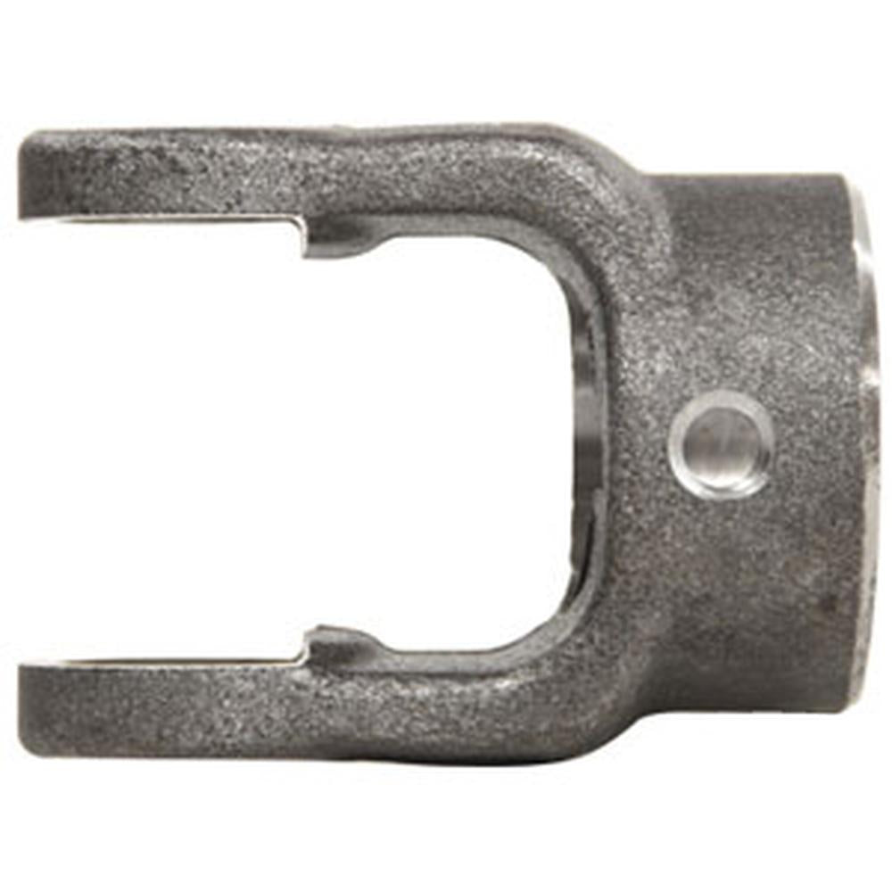 A-800-1224-AI Round Bore Implement Yoke (w/ Keyway & Set Screw)