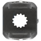 A-801-1013-AI Implement Yoke, .901" X 13 Spline Bore, w/ Set Screw