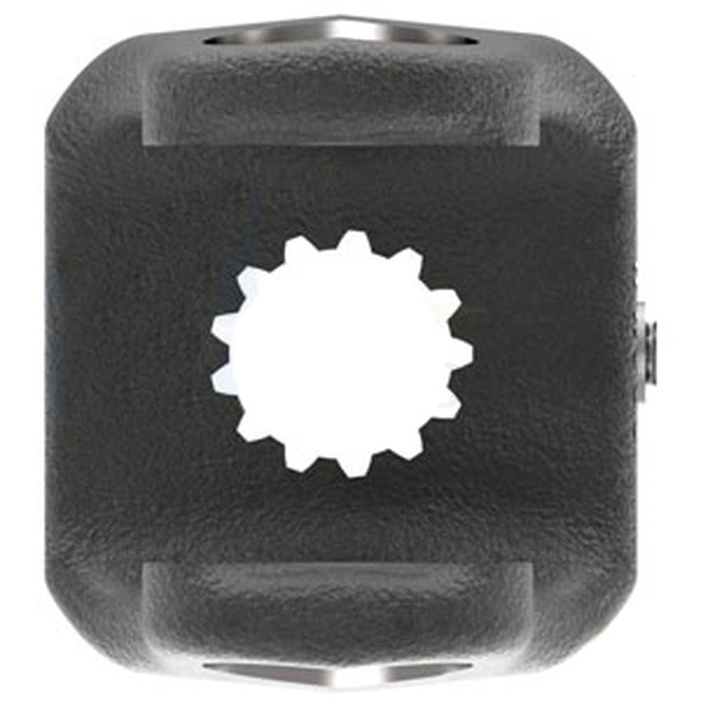 A-801-1013-AI Implement Yoke, .901" X 13 Spline Bore, w/ Set Screw