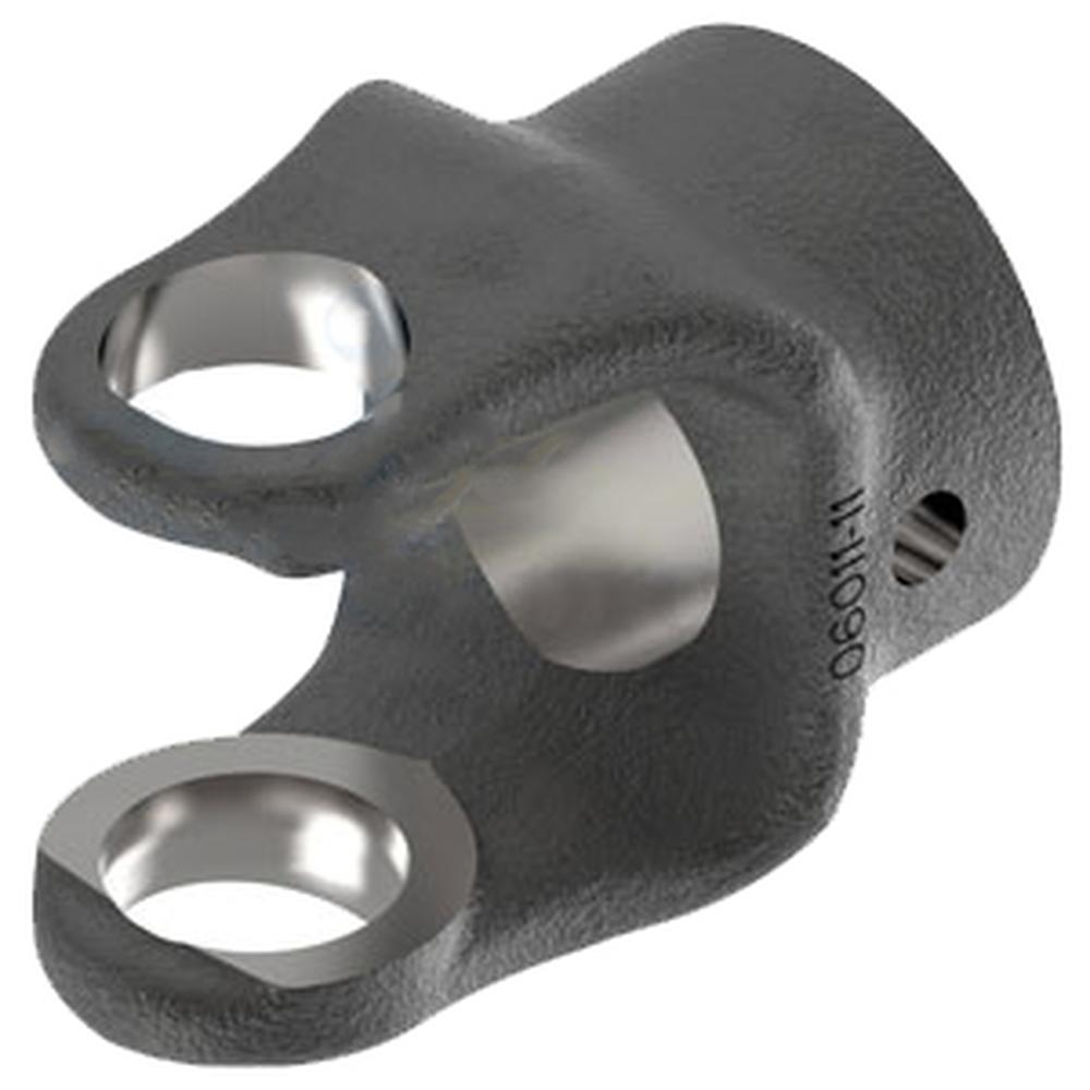 A-D108220-AI Implement Yoke, Round Bore 1 1/4" w/ 5/16" Pin Hole, Shear Pin