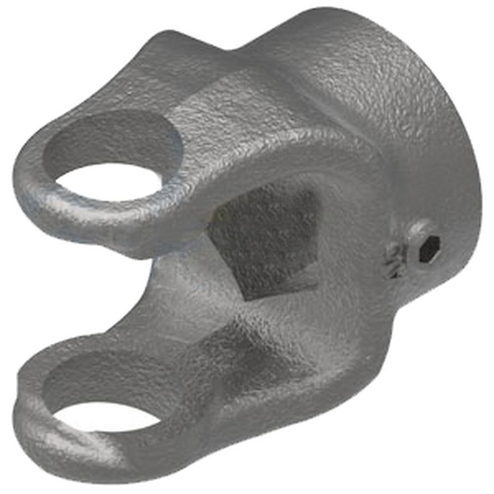 A-805-1018-AI Hexagon Bore Implement Yoke (w/ Set Screw)