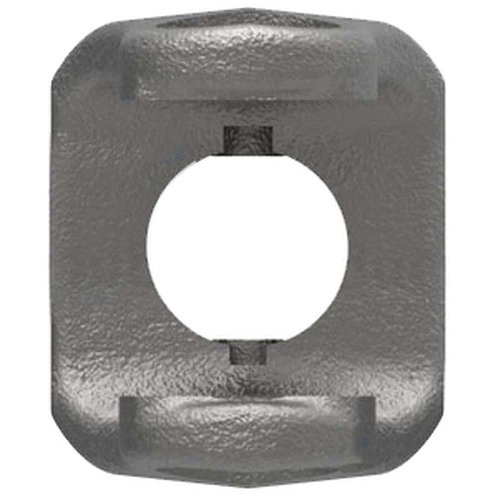 A-806-0516-AI Round Bore Implement Yoke (w/ Double Keyway & Set Screw)