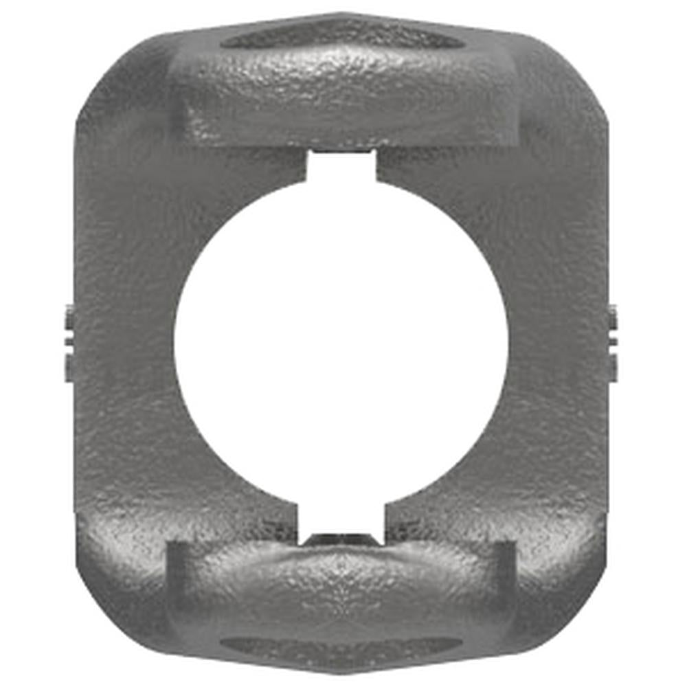 A-806-0520-AI Round Bore Implement Yoke (w/ Double Keyway & Set Screw)