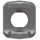 A-806-0616-AI Round Bore Implement Yoke (w/ Double Keyway & Set Screw)