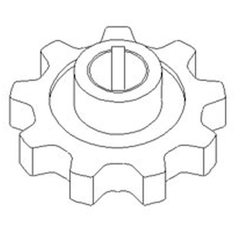 Lower Grain Elevator Sprocket Fits New Holland TR86 TR87 TR88 TR96 TR97 86512666