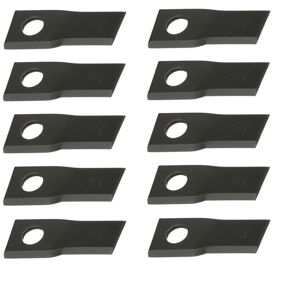 Qty 10: Left Hand Disc Mower Blade Fits Ford/New Holland Replaces 87348084