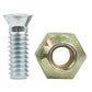 A-904-528-AI (25) 7/32 x 1" 60ï¿½ CTSK Bolt & Nut