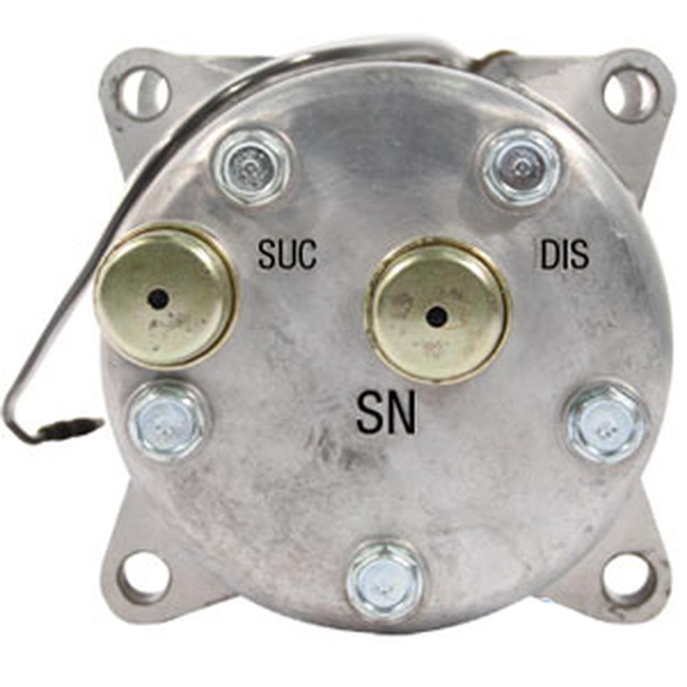A-9704118-AI Compressor, New, Sanden Style w/ Clutch (9125)