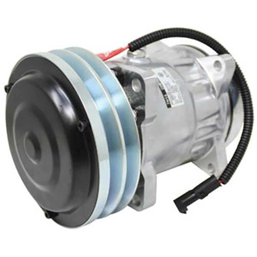 A-97204C1-AI Compressor, New, Sanden Style w/ Clutch (4478)