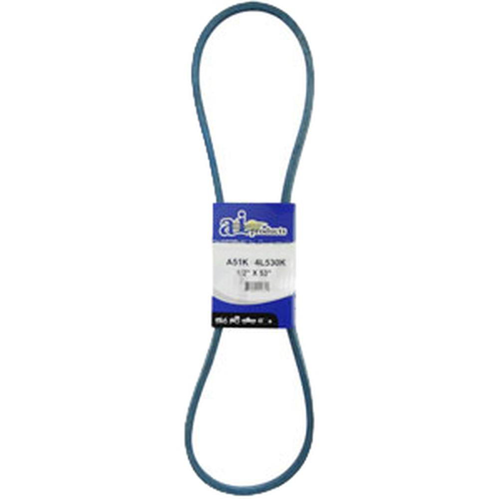 A-A51K Made With Aramid Blue V-Belt (1/2" X 53" )