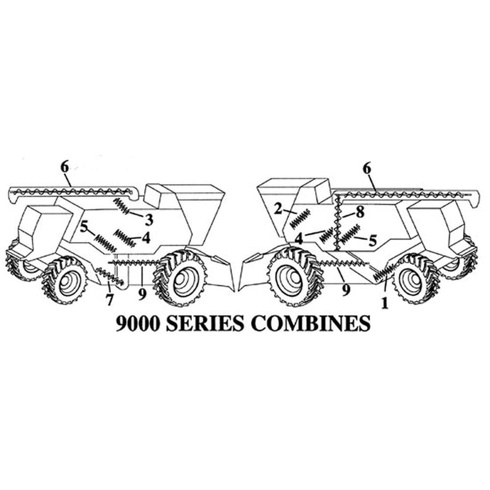 AH173593 Auger, Unloading, Outer, 18.5'