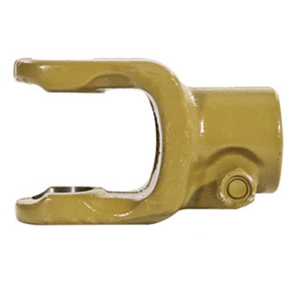 A-AW25433-AI Implement Yoke, 2400 Series, 1 3/8" 21 Spline, W/ Clamp Bolt
