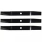 Set of 3 Lawn Mower Blades Fits Country Clipper H-1708 91-128