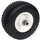 B1CO8867 WHEEL-TURF, 9X3.5X4, SOLID, WHITE