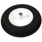 A-B1CO95 Wheel-Ribbed, 4.8 x 4X8, Solid, White - Fits Universal Wheel Barrows