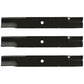 781898 Medium Lift Mower Blades 782532 Fits Hustler Mower Models: Several (52")